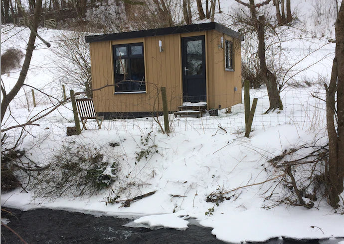 A Garden Room Art Studio in North Wales